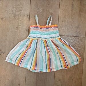 Carter's Multicolor Striped Dress
